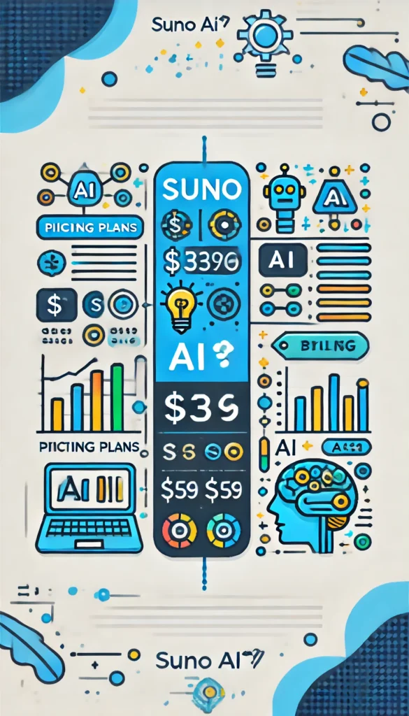 Suno AIの無料プランと有料プランの違い 比較表